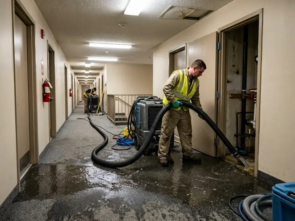 multi-unit-apartment-hallway-f-005 — frequently asked questions, Emergency Burst Pipe Water Extraction & Removal in Dumfries…